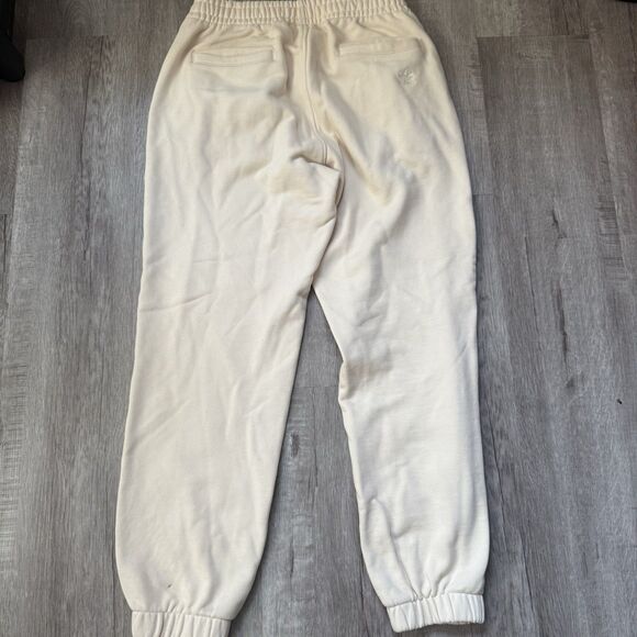 Adidas Pharrell Human Race Cream Heavyweight Sweatpants Size Small Men's Cuffed - Picture 8 of 10